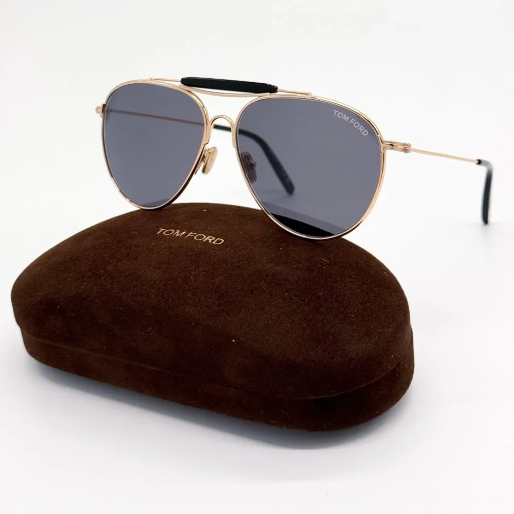 NEW TOM FORD RAPHAEL-02 TF995 28A MEN SUNGLASSES FT0995/S GOLD